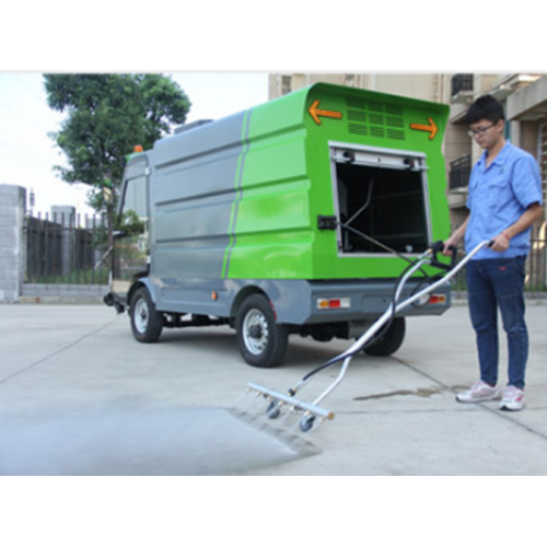 Pure electric high pressure cleaning vehicle